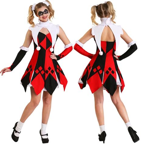 harley quinn rotes kleid|Suchergebnis Auf Amazon.de Für: Harley Quinn Kleidung